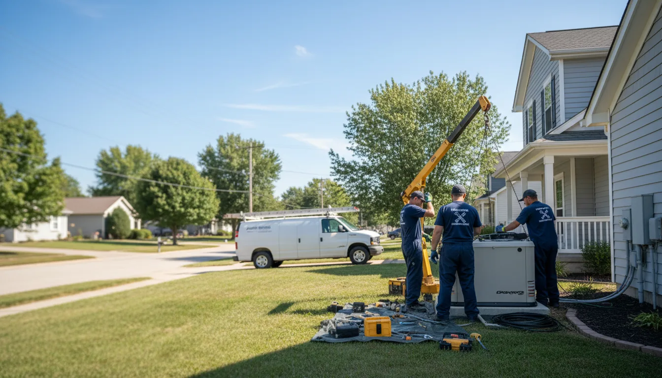 Generator Installation in Bynum, TX near me